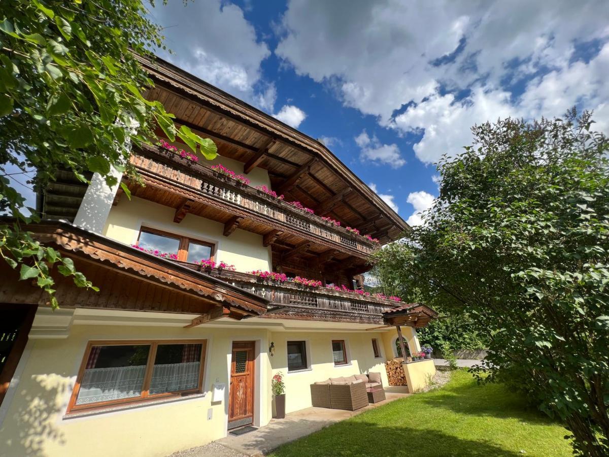 Ferienwohnung Gamsbock Panorama View Balkon, Gartensauna, Garten, Grillplatz Stumm Exterior photo